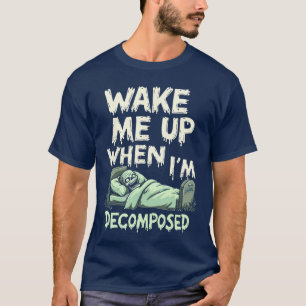 Funny Horror Nightmares Creepy Sleep Horror Haunte T-Shirt