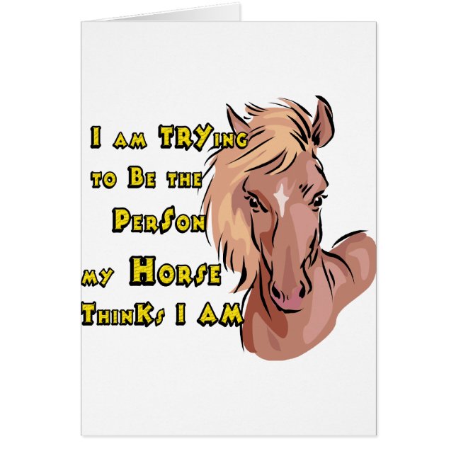 Funny Horse (Front)