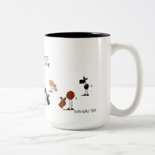 Funny Horse & Cow Cartoon Mug