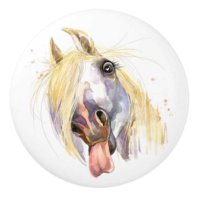 Funny Horse Drawer Knobs (Front)