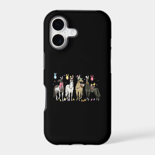 Funny Horse Easter Day Farm Animal Cute Bunny Hors