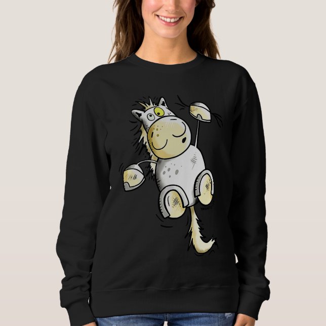 Funny Horse For Horse Friends And Horseback Riders Sweatshirt (Front)