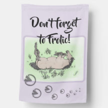 Funny Horse Lover Gift Whimsical Floral Frolic