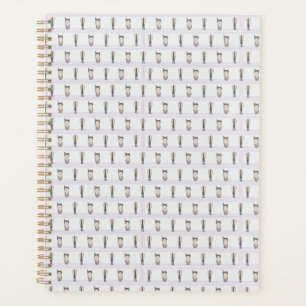 Funny Horse Lover Whimsical School Heads & Tails Planner