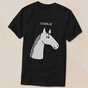 Funny Horse Personalised T-Shirt