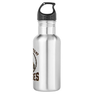 Funny Horse Quote Vintage Western Riding Design_1 532 Ml Water Bottle