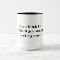 Funny horse rider equestrian trainer gift mare