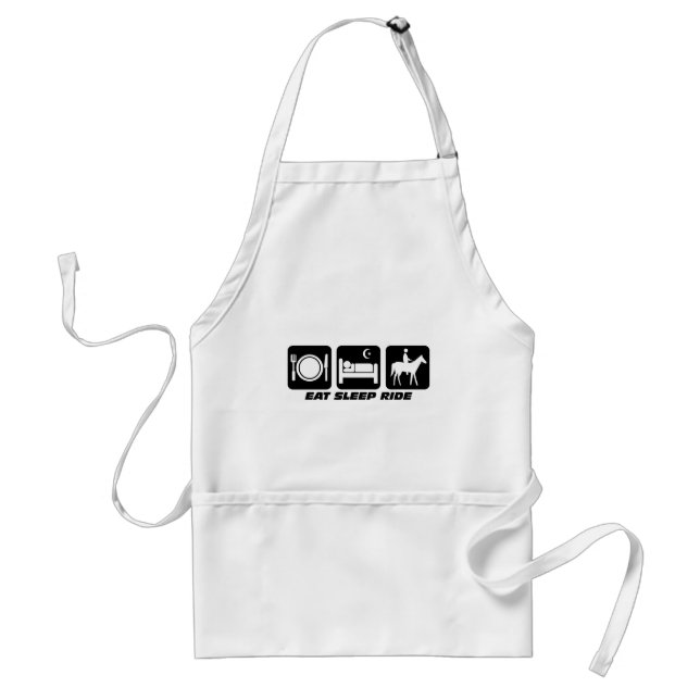 Funny horse standard apron (Front)
