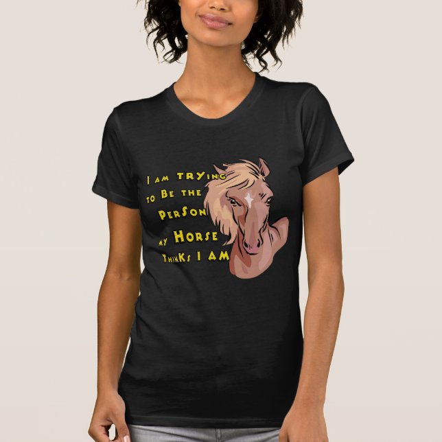 Funny Horse T-Shirt (Front)