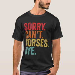 Funny Horse Tee Shirt For Men Women Boys Or Girls 