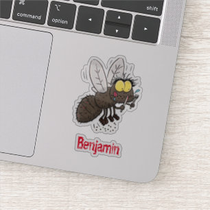 Funny horsefly insect cartoon