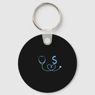 Funny hospice nurse doctor graduation medical key ring