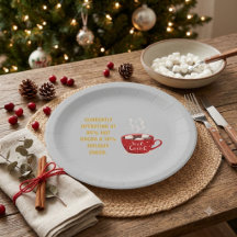 Funny Hot Cocoa & Holiday Cheer Festive Christmas 