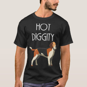 Funny Hot Diggity Dog T Dog Lover Tee
