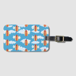 Funny Hot Dog Emoji Meaning Food Humour Emojis Jok Luggage Tag