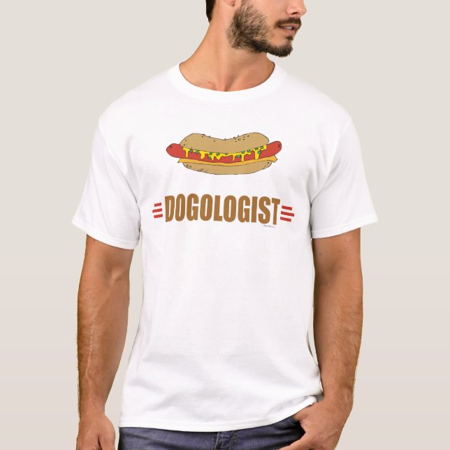 Funny Hot Dog T-Shirt (Front)