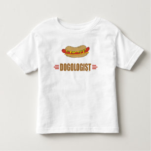 Funny Hot Dog Toddler T-Shirt