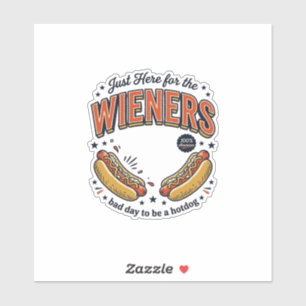 Funny Hot Dog Wiener Vintage Shirt Design_1