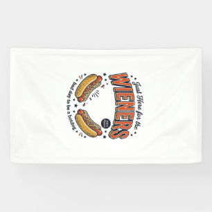 Funny Hot Dog Wiener Vintage Shirt Design_1 Banner