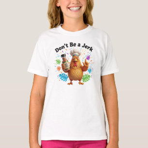 Funny Hot Sauce Chicken Chef Spicy Food Humour T-Shirt