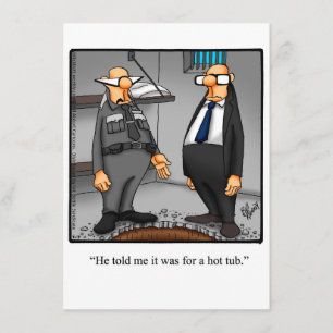 Funny Hot Tub Party Invitations