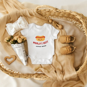 Funny hotdog, Cute  Baby Bodysuit