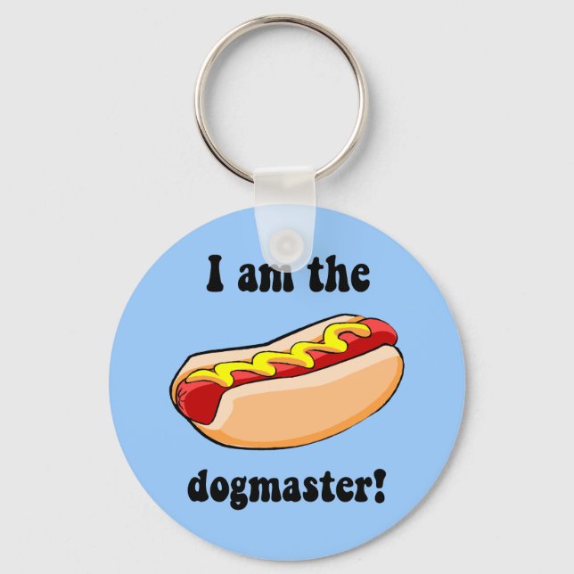 Funny hotdog key ring (Front)