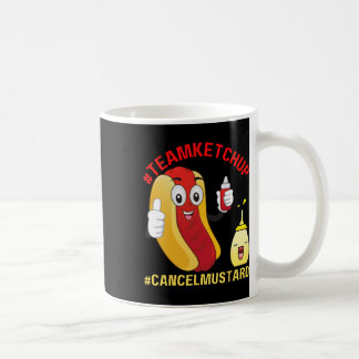 Funny Hotdog Team Ketchup Lover Fun Bbq Hotdogs Gr Coffee Mug