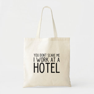 Funny Hotel Worker Tote Bag