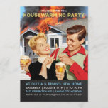 Funny Housewarming Party Invitations | On Fire<br><div class="desc">Funny Housewarming Party Invitations | On Fire</div>