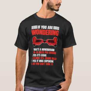 Funny Hoverboarding Electric Scooter Hoverboard T-Shirt