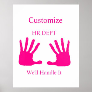 Funny HR Dept Humour Thunder_Cove Poster
