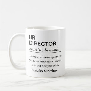 Funny HR Director Definition Coffee Mug