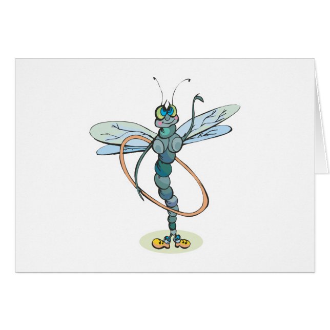funny hula hoop dragonfly (Front Horizontal)