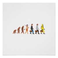 Funny Human Evolution