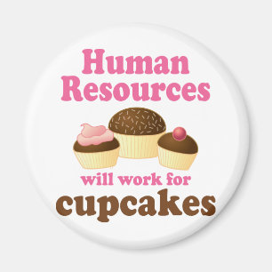 Funny Human Resources Magnet