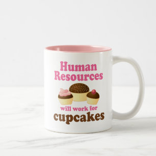 Funny Human Resources Two-Tone Coffee Mug