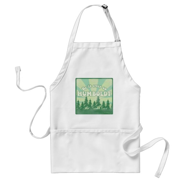 Funny Humboldt County Standard Apron (Front)