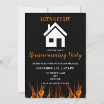 Funny Humor Housewarming Party