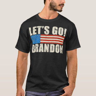 Funny Humor Political  Let's Go Brandon  T-Shirt