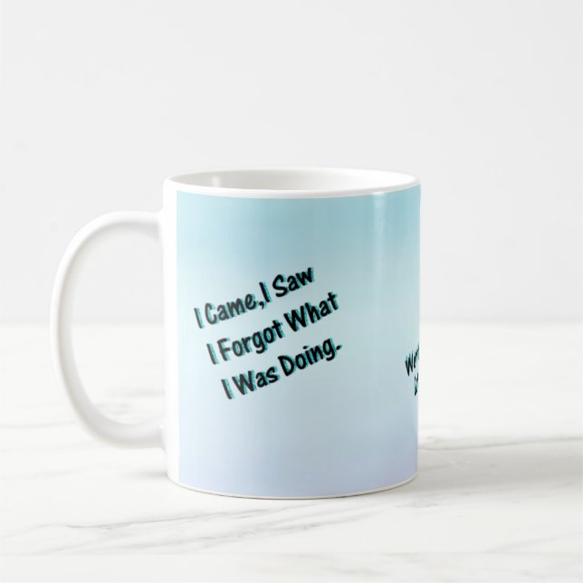 Funny Humour Coffee Mug (Left)