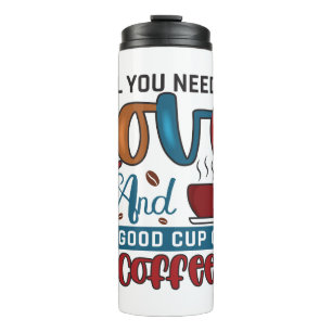 Funny Humour Coffee Quotes for Coffee Lovers  Thermal Tumbler