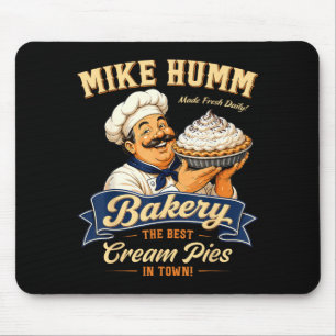 Funny Humour Mike Humm Innuendo Joke Pun Gag Gifts Mouse Pad