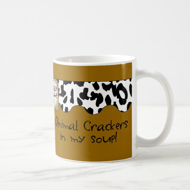 Funny Humourous Animal Coffee Mug (Right)