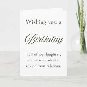 Funny Humourous Birthday Greeting Card  Jewish 