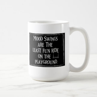 funny humourous playground ride mood swings coffee mug