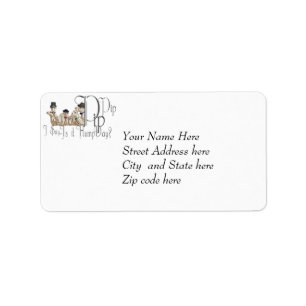 Funny Hump Day Camels  in Monocles Label