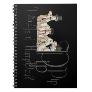 Funny Hump Day Camels  in Monocles Notebook