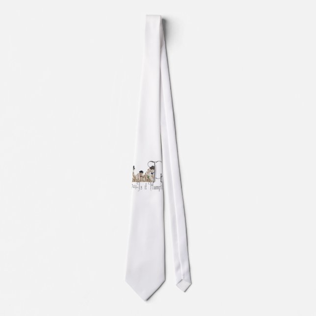 Funny Hump Day Camels  in Monocles Tie (Front)