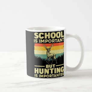 Funny Hunting Art For Boys Men Deer Hunter Wildlif Coffee Mug
